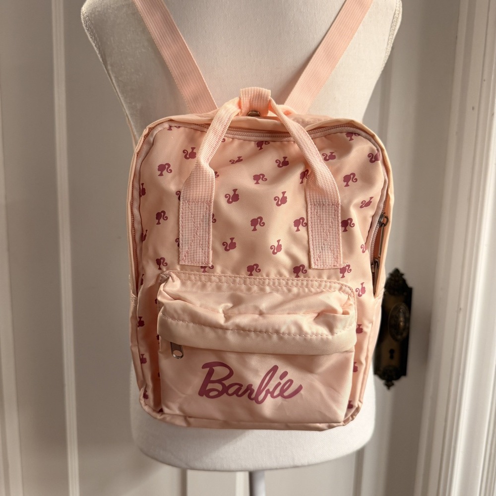 Barbie‎ Mini Girls Backpack Light Pink